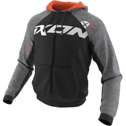 Ixon Lodge Zip-hoodie, zwart-grijs, 2XL