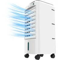 Cecotec Klimaanlage Mobil EnergySilence 3500 Cool Compact. 65 Watt Leistung, 3,5 Liter Wassertank, 3 Geschwindigkeitsstufen, 70-Grad-Oszillation, 2 Kühlakkus und 360-Grad-Rollen