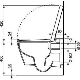 TECE TECEone 9700216 Set 9700216 Warm-/Kaltwasser