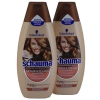 2 x 400 ml Schauma - Shampoo REPAIR & PFLEGE  strapaziertes und trockenes Haar