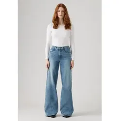 Levi's für Damen. 0039B-0002 Jeans 728 Weites Bein blau (25/30), Lässig, Baumwolle, Denim