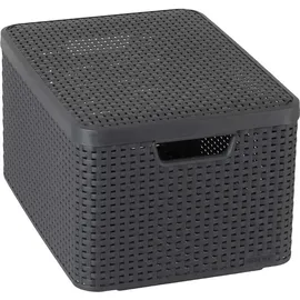 Curver Aufbewahrungskorb Curver Style L 44,5 x 0,0 x 0,0 cm grau