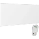 Viesta VIESTA® Infrarot Wandheizung mit Thermostat [INKL. TH10 THERMOSTAT] – Infrarotheizung Wandmontage Heizkörper – Carbon Crystal Infrarotheizung...