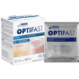 Optifast Home Drink Erdbeere Pulver 8 x 55 g