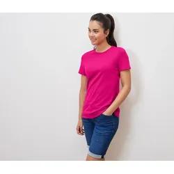 Tchibo - T-Shirt - Damen - Gr. S - pink