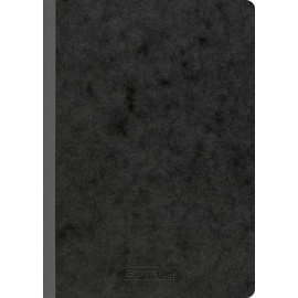 Brunnen Notizbuch A5 kariert, schwarz Softcover 192 Seiten