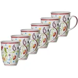 Ritzenhoff & Breker Shanti Kaffeebecher 6er Set bunt