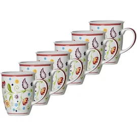 Ritzenhoff & Breker Shanti Kaffeebecher 6er Set bunt