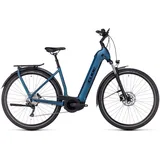 Cube Kathmandu Hybrid ONE 750 - Easy Entry Elektro City Bike 2024 | blue ́n ́black - 29" - M