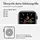 Apple Watch Ultra Trail Loop 49 mm Grün/Grau Titan Natur S/M