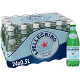 Waters. Pellegrino Natürliches Mineralwasser mit Gas  24 x 50 cl