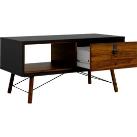 Home Affaire Ry Schwarz Walnuss 101,8 x 50 x 48,2 cm