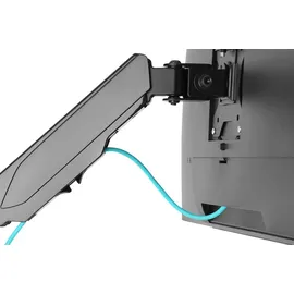 Digitus Universal Single Monitorhalter mit Gasdruckfeder Schwarz