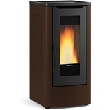 Extraflame kanalisierter Pelletofen | Dahiana Plus VFS bronze | 10 kW