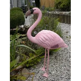 UBBINK Teichfigur Flamingo zwei Füße inkl. Erdspieß H 90 cm