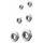 BGS Do it yourself Muttern-Sortiment 88144, selbstsichernd, metrisch, M4 - M12, 53-tlg.