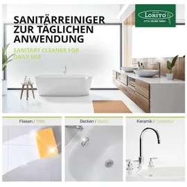 lorito oehme Sanitärreiniger Kalklöser Kalkentferner Sanifix Fantastic, 1 Liter