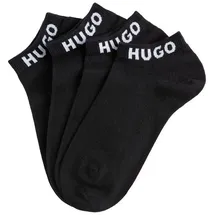 hugo underwear HUGO Socken 3P AS UNI CC W (Packung, 3-Paar, 3er) mit kontrastfarbenen Logoschriftzug schwarz 39-42