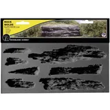 WOODLAND SCENICS WC1247 Universell Kautschukform Felsbank