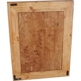 MiaMöbel Mexico Spiegel - klein Glas, Massivholz Pinie Mexiko Möbel Mexikanisch