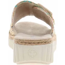 Rieker Pantoletten in multi - Beige
