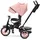 Lorelli Dreirad Speedy, Luftreifen, Musik, Licht, Schubstange pink