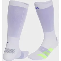adidas Adizero Funktionssocken Wadenlang Lila/Grün L (43-45)