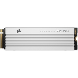 Corsair Force Series MP600 Pro LPX White 1TB, M.2 2280/M-Key/PCIe 4.0 x4, Kühlkörper (CSSD-F1000GBMP600PLPW)