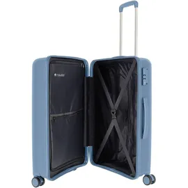 Travelite Vaka 4-Rollen 65 cm / 59 l blaugrau