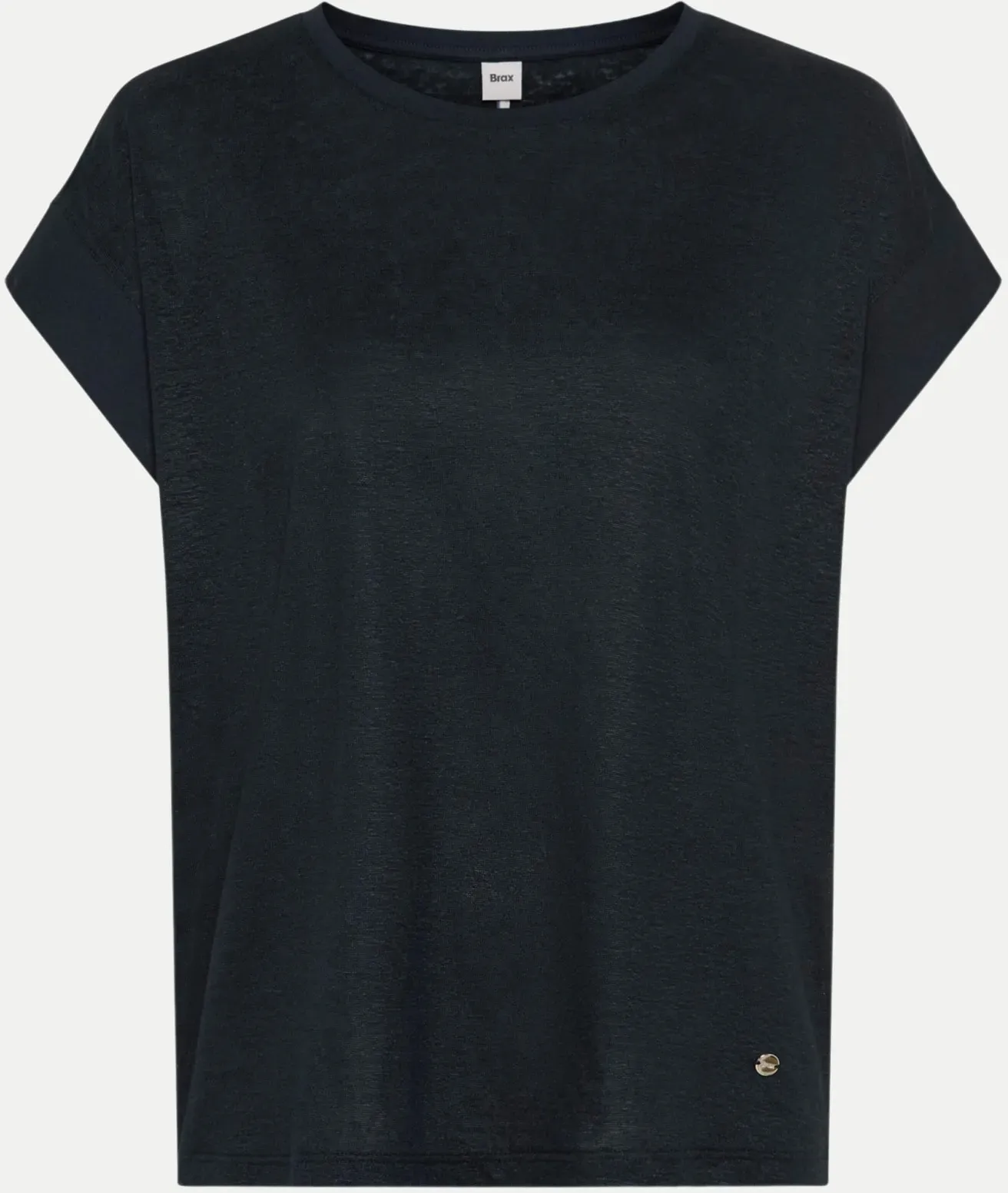 Leinen-Shirt CAELEN Schwarz 42