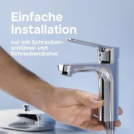AM.PM Hit Waschtischarmatur Chrom