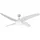 EDM Caspio 132 cm Deckenventilator Weiß