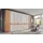 Wiemann Drehtürenschrank Cardiff 393,1 x 236 x 58 cm Braun/Weiß