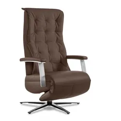 Segmüller Werkstätten Sessel Comforte Uno Anzio C4 Leder Braun