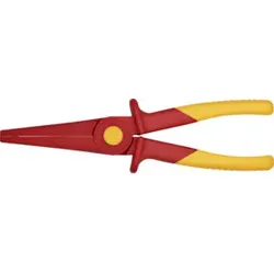 KNIPEX 98 62 02 Flachrundzange aus Kunststoff isolierend VDE 220 mm