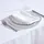 Homescapes STOFFSERVIETTEN 4er-Set weiß 45/45 cm, 100% Baumwolle
