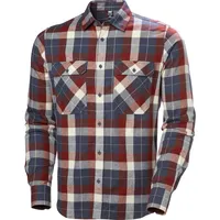 HELLY HANSEN Lokka Flannel Langarmhemd - alpine frost -