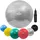 Matchu Sports Gymnastikball Silber 65 cm