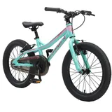 Bikestar Kinder-Mountainbike alu 18 Zoll mintgrün aquamaringrün 27, CM