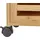 Beliani Shawnee Badezimmerschrank 32 x 90 x 30 cm Braun/Bronze
