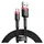 Baseus USB-A auf USB-C 3 m Schwarz/Rot