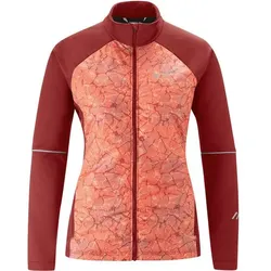 MAIER SPORTS Damen Funktionsjacke Hybrid Telf 2.0, sun-dried tomato, 36