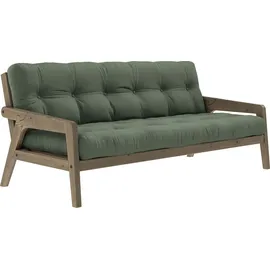 Karup Design "Grab, Schlafsofa carob/olive green 204x93x90 cm", - 204x130x40 cm