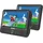 D-JIX Portable Dvd-player Djix Pvs906-50sm 9" - Doppeldisplay - Akkulaufzeit 2h - Schwarz
