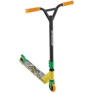 Stunt Scooter für Kinder - Grün, Orange