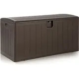 Costway Gartenbox 127,5 x 61,5 x 64 cm 1-tlg. Braun