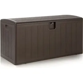 Costway Gartenbox 127,5 x 61,5 x 64 cm 1-tlg. Braun