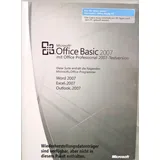 MS OFFICE BASIC 2007 | Vollversion | Dauerlizenz | Outlook + Excel + Word | DE