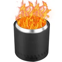 Vevor Feuerstelle Ø 39,4 cm Schwarz