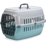 Karlie Transportbox Eco Tourist, aqua 56x36x36cm Katze